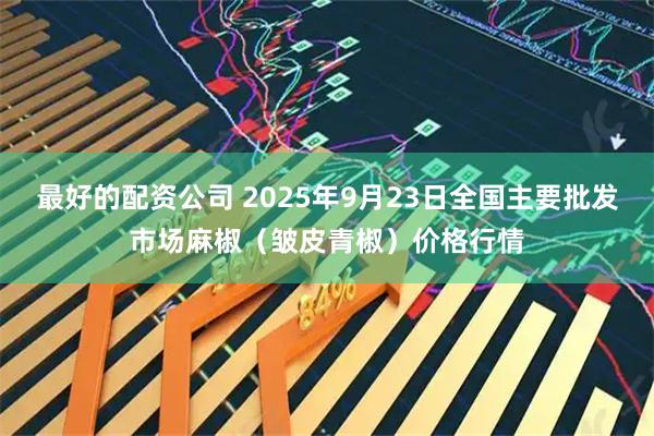 最好的配资公司 2025年9月23日全国主要批发市场麻椒（皱皮青椒）价格行情